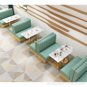 Hotelkabine Sitzgelegenheit Lederholz Restaurant Stand Sofa